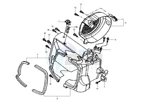 EURO MX - 150 cc drawing AIR SHROUD