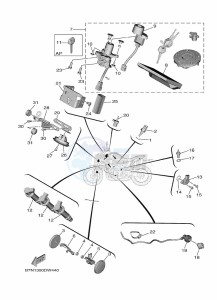 MT-09 MTN890 (B7N7) drawing ELECTRICAL 2