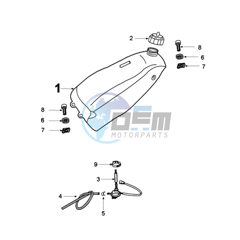 TANK AND FUEL PUMP