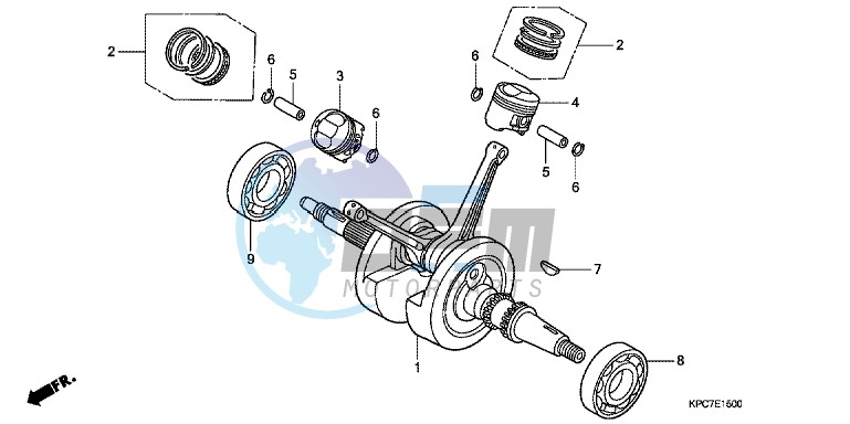 CRANKSHAFT/PISTON