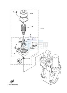 F350AETX drawing TILT-SYSTEM-2