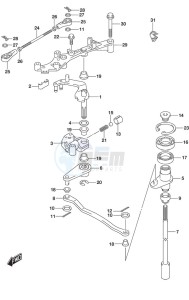 DF 150 drawing Clutch Shaft (Model: TG/ZG)