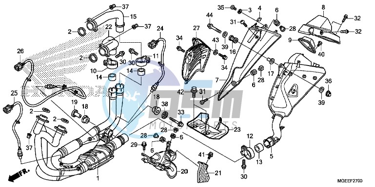 EXHAUST MUFFLER