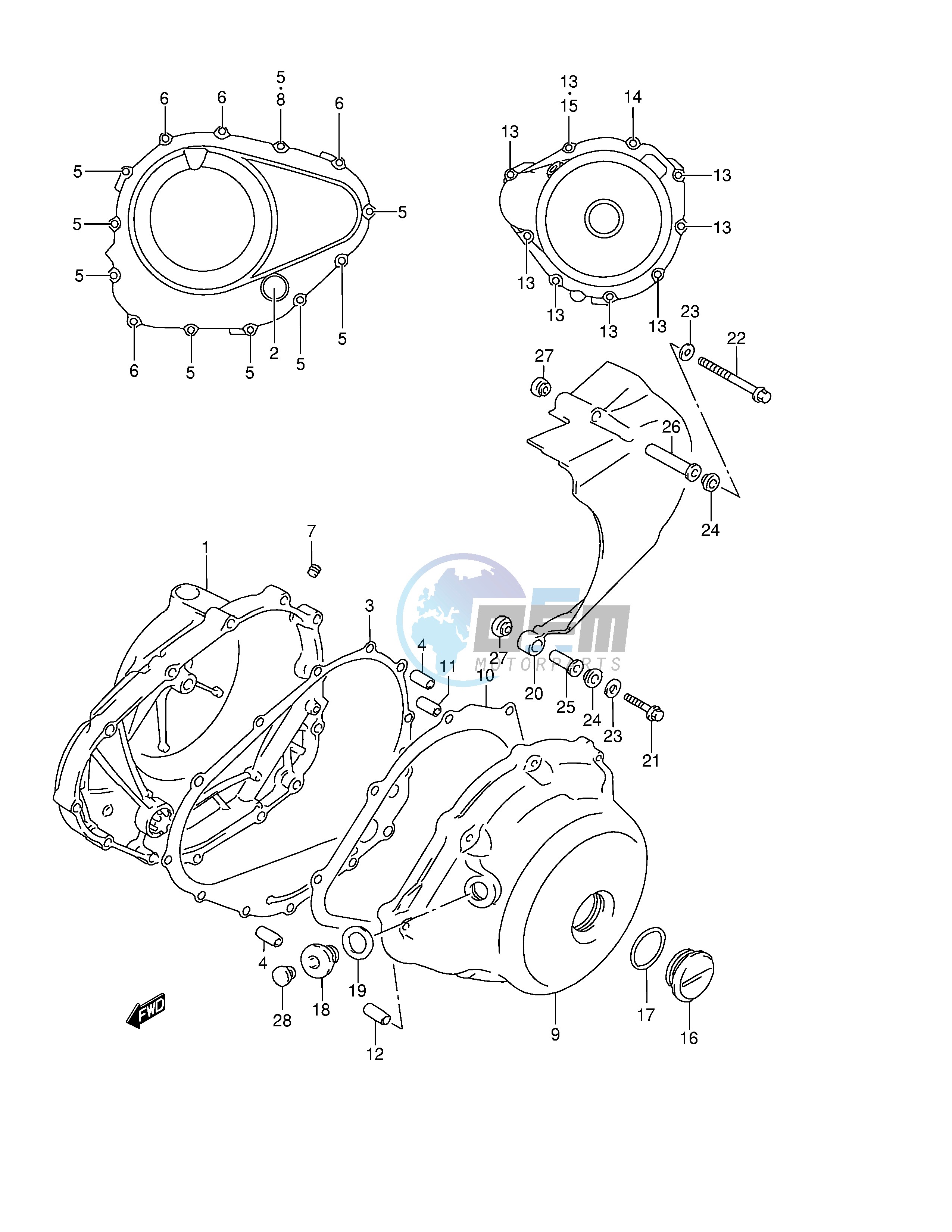 CRANKCASE COVER