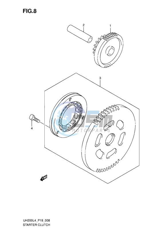 STARTER CLUTCH