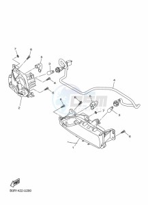 XP560E-A TMAX ABS (B3T1) drawing RADIATOR & HOSE