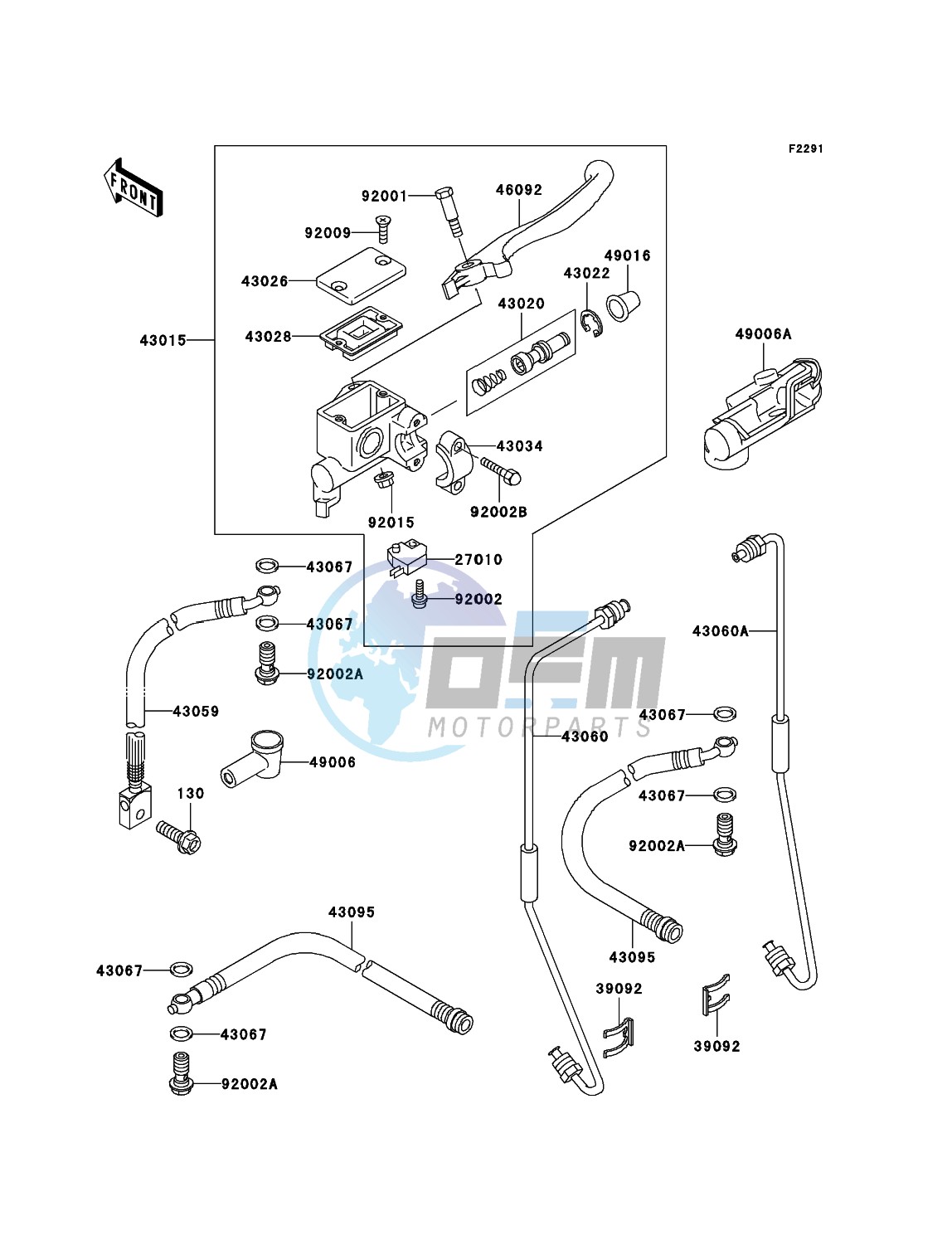 Front Master Cylinder