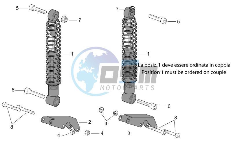 Rear Shock absorber