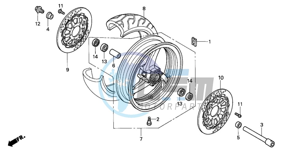 FRONT WHEEL