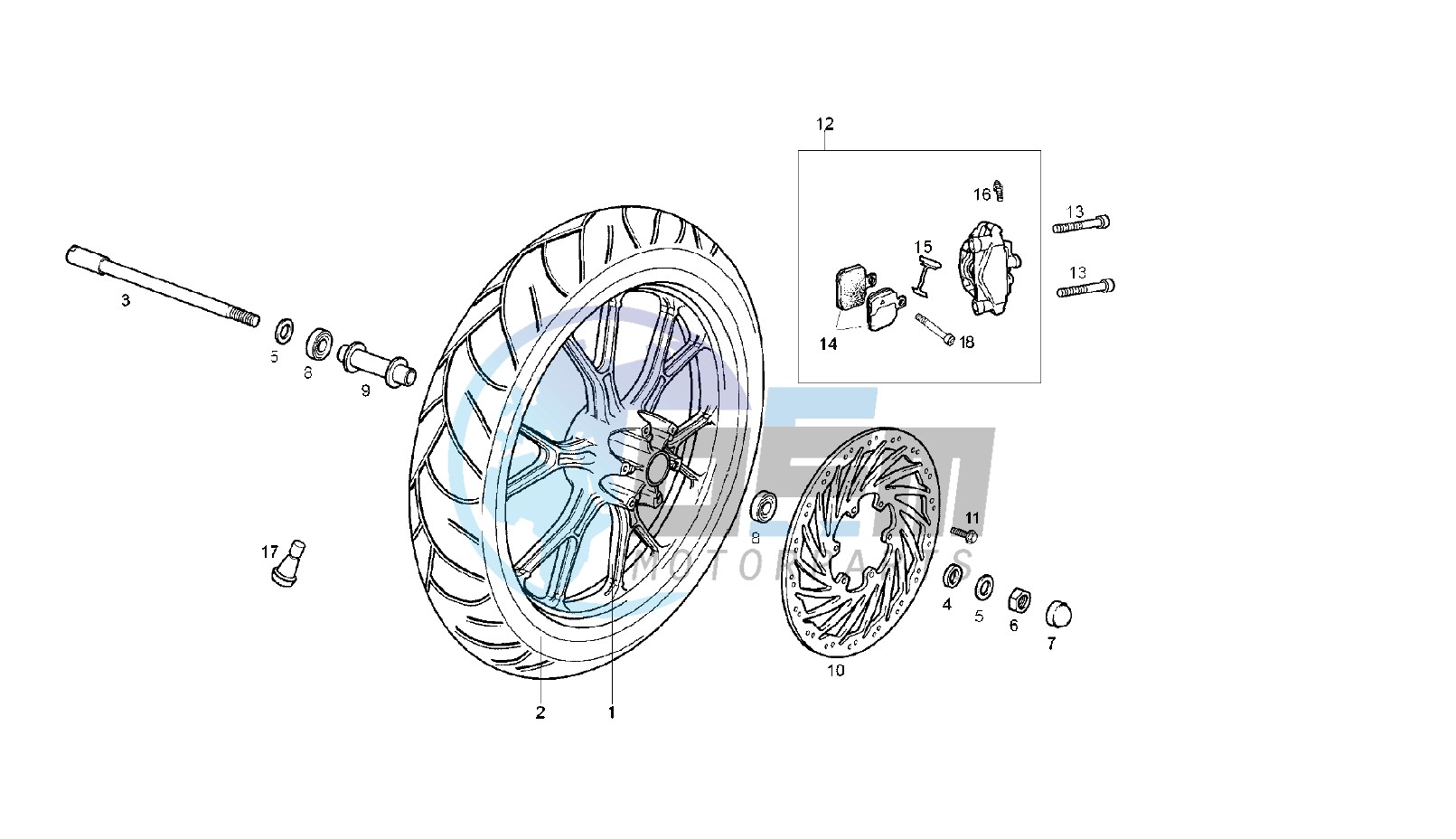 FRONT WHEEL