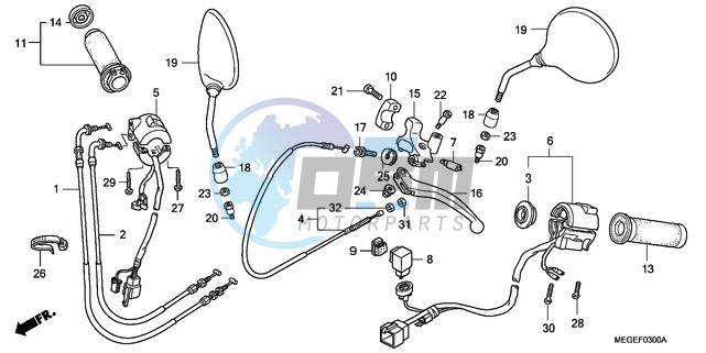 HANDLE SWITCH/CABLE