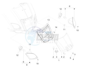 GTV 300 SEI GIORNI IE E4 ABS (NAFTA) drawing Rear headlamps - Turn signal lamps