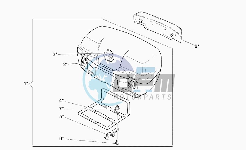 45 l optional top box