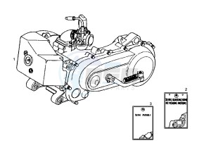 ATLANTIS O2 - 50 cc drawing ENGINE