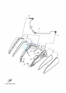 MWS155-A TRICITY 155 (BGD1) drawing FLASHER LIGHT