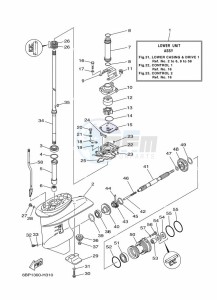 F25LA-2009 drawing LOWER-CASING-x-DRIVE-1