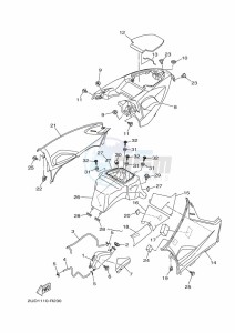 YFM700FWAD GRIZZLY 700 EPS (BFEC) drawing SIDE COVER