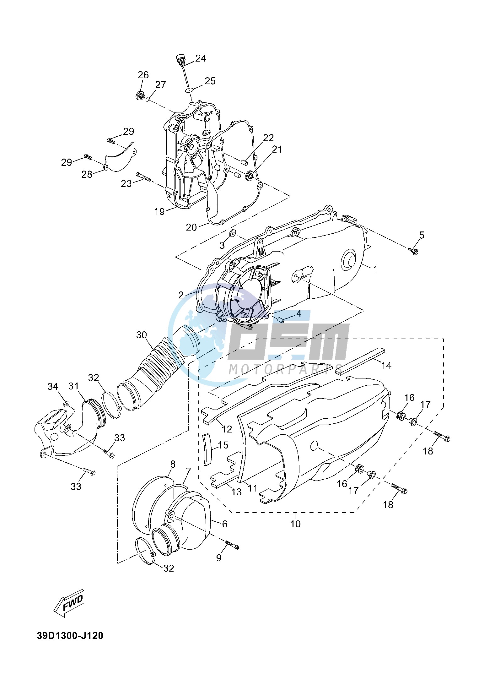 CRANKCASE COVER 1