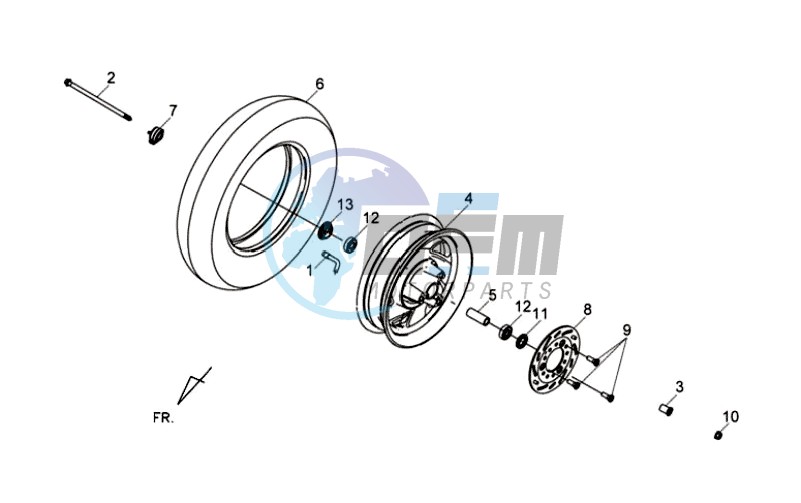 FRONT WHEEL