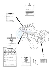 LT-A500X(Z) drawing LABEL (LT-A500XL2 P17)