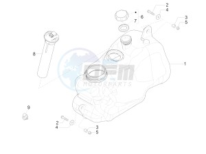 MP3 500 LT Sport-Business NOABS-ABS E4 (EMEA) drawing Fuel tank