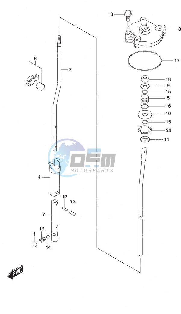 Shift Rod High Thrust