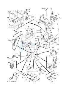 YFM700R YFM700RE RAPTOR 700R (1PE6 1PE7 1PE8) drawing ELECTRICAL 1