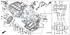 CB1000RA France - (F / CMF) drawing CRANKCASE