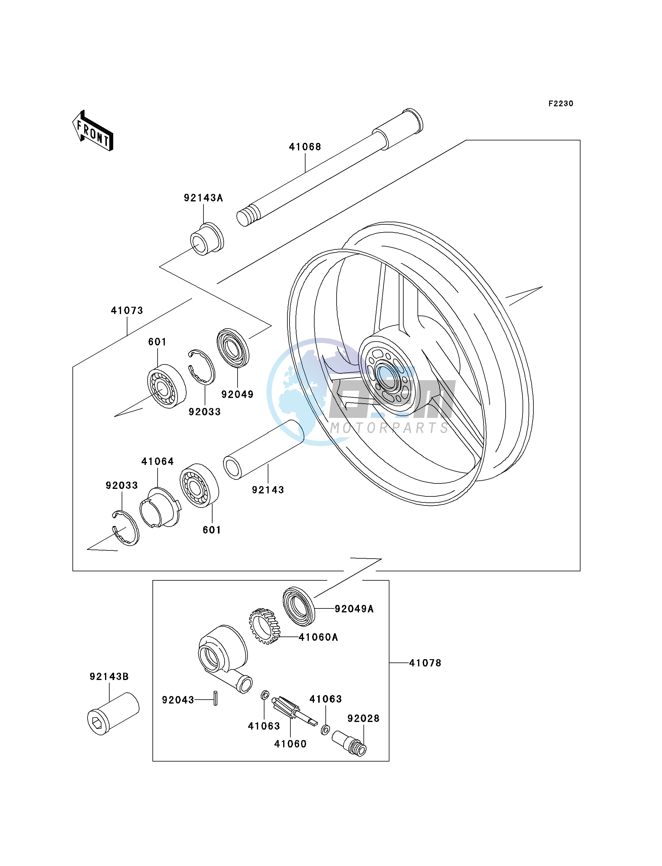 FRONT WHEEL