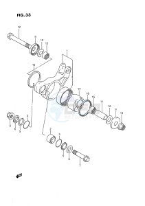 RM80 (E24) drawing CUSHION LEVER (MODEL G)