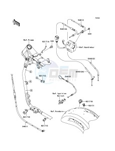 VN2000 VN2000A6F GB XX (EU ME A(FRICA) drawing Cables