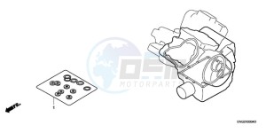 VT750CA9 Australia - (U / ST) drawing GASKET KIT B