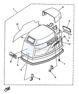 50D drawing TOP-COWLING