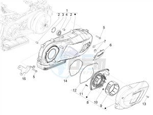 MEDLEY 125 4T IE ABS E4 2020 (EMEA) drawing Crankcase cover - Crankcase cooling