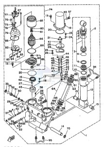 SL250AETO drawing POWER-TILT-ASSEMBLY