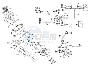 Oregon 250 drawing Braking system