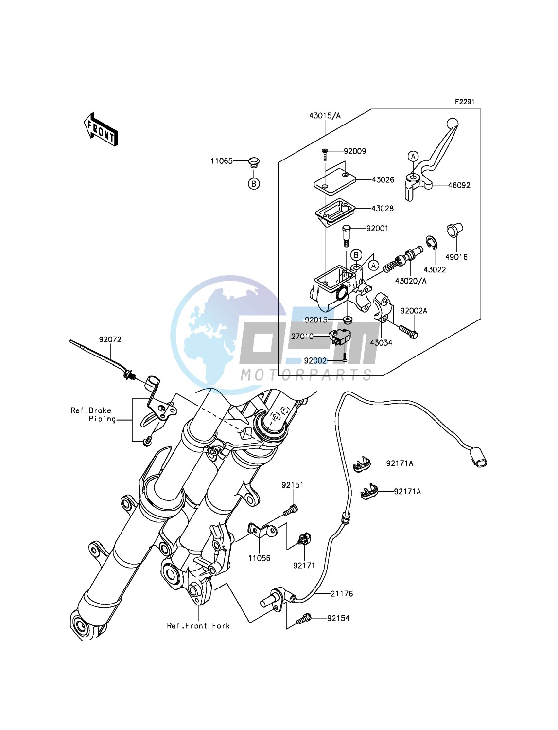 Front Master Cylinder