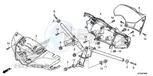 SH125ASG SH125D UK - (E) drawing STEERING HANDLE/ HANDLE COVER