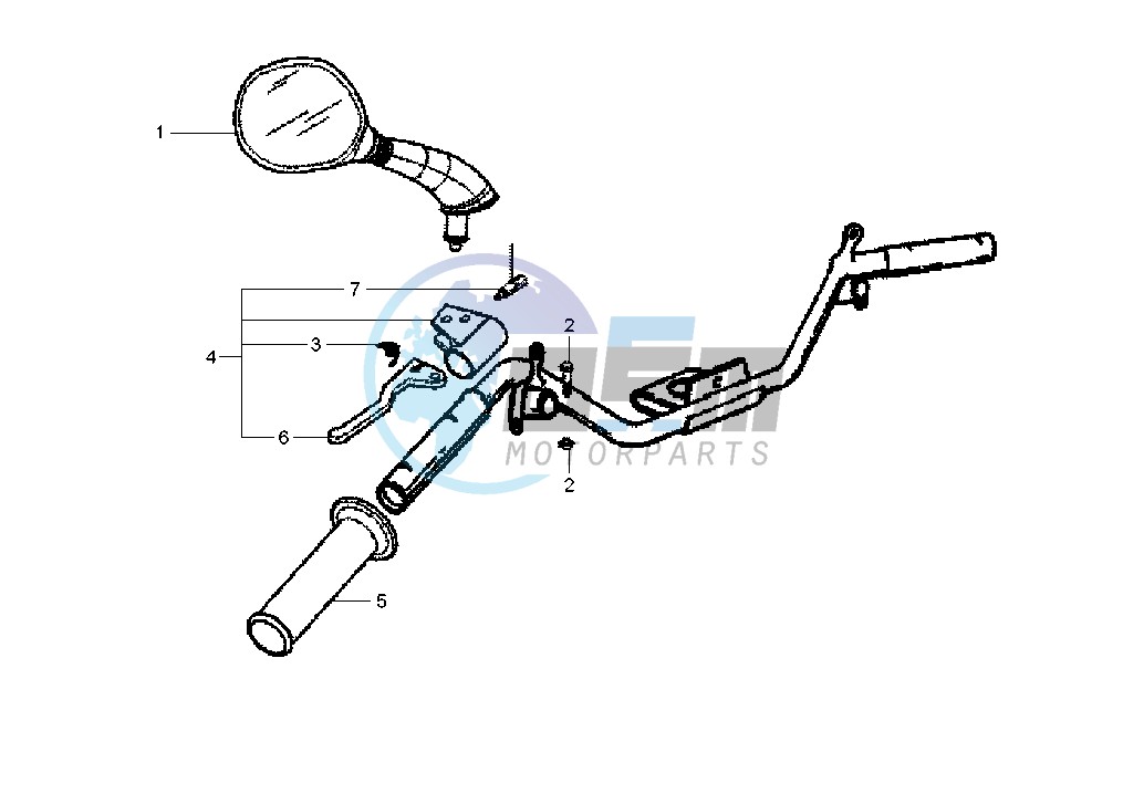 Rear brake control