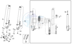 NA 850 Mana drawing Front fork II