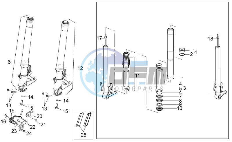 Front fork II