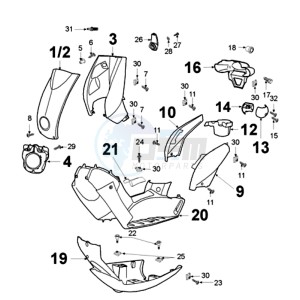 LUDIX 10 RORA SNAKE drawing COWLING