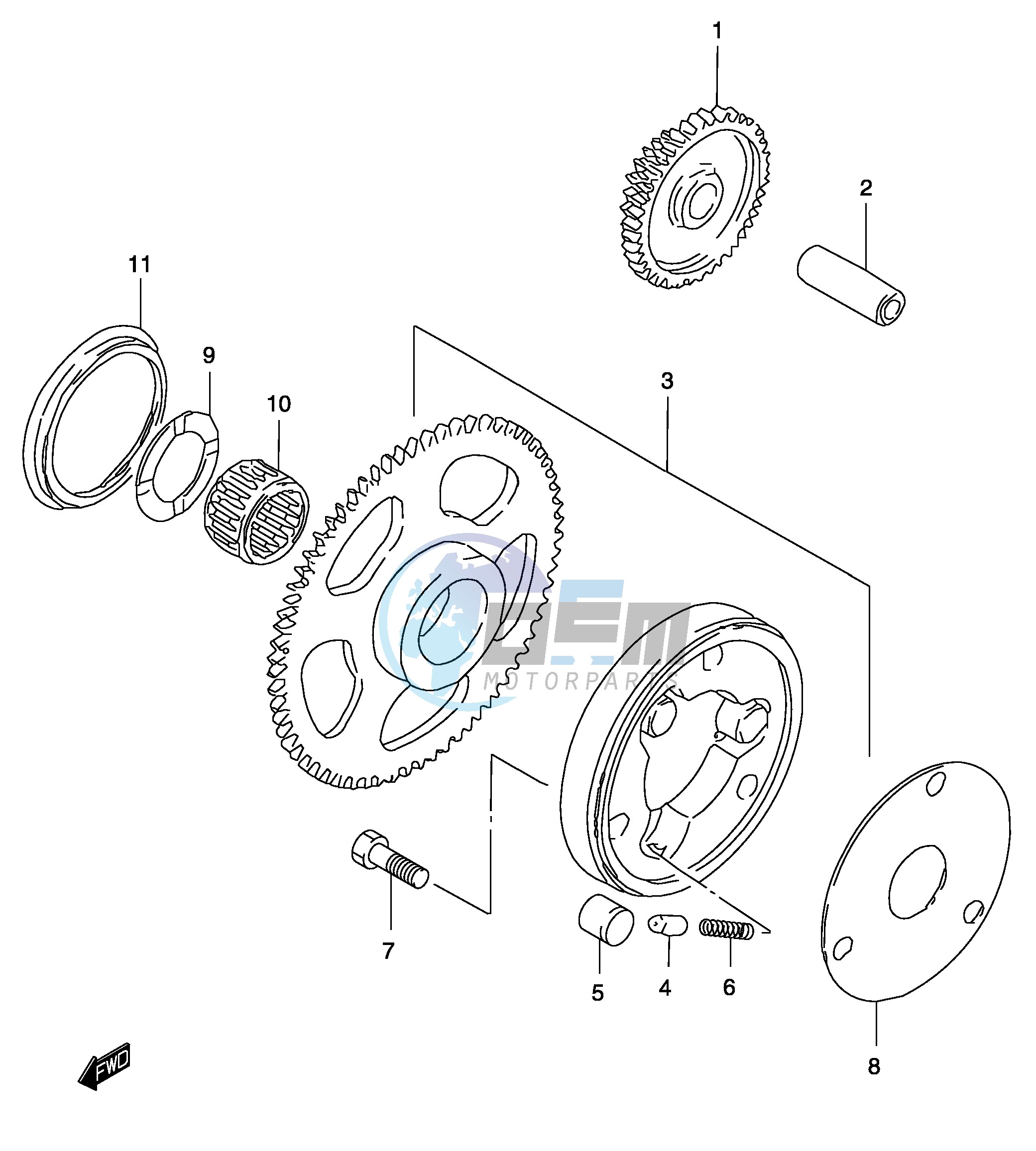 STARTER CLUTCH