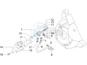 Runner 200 VXR 4t drawing Secondairy air box