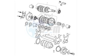 SMT 50 (EMEA) drawing Gear box