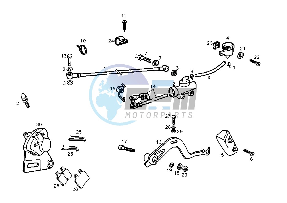 REAR BRAKE SYSTEM