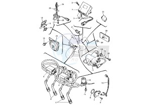 FZR 1000 drawing ELECTRICAL DEVICES IGNITION