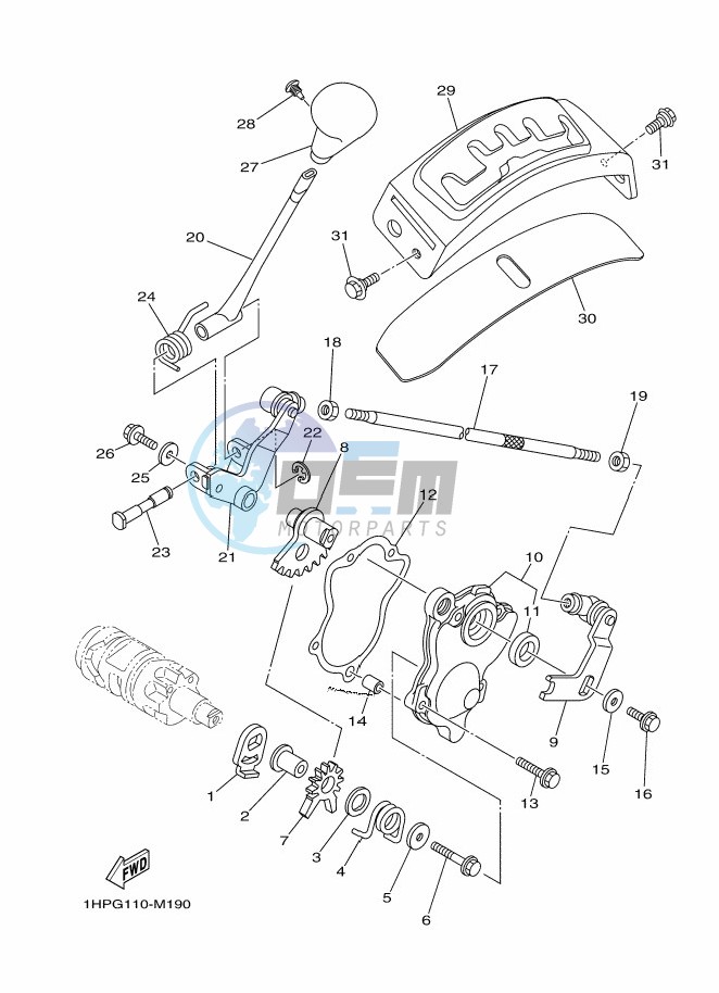 SHIFT SHAFT