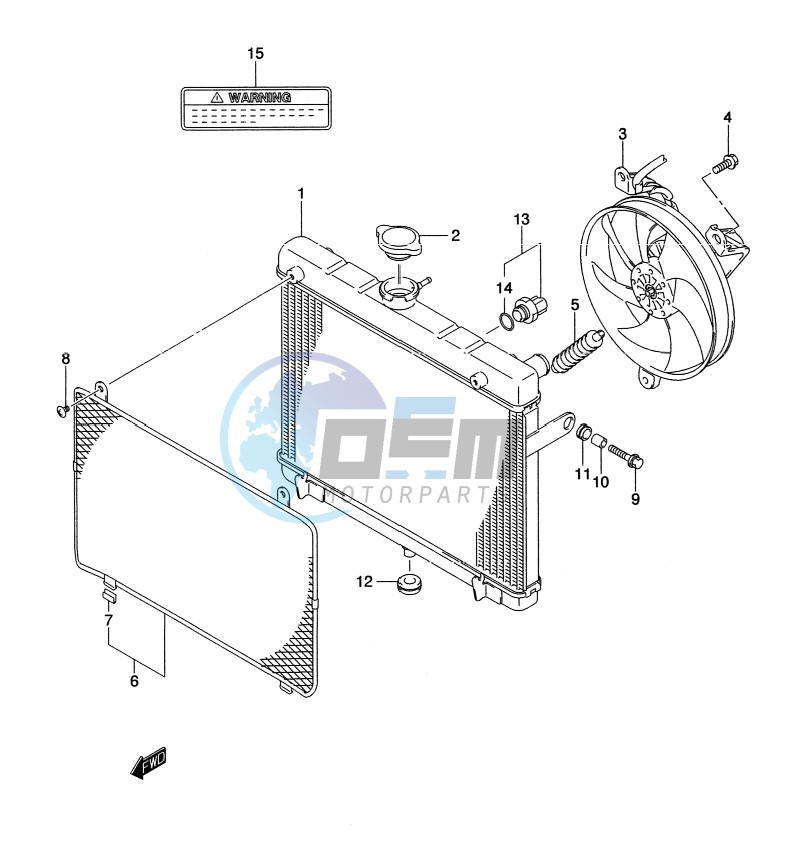 RADIATOR (LT-A500XPL2 P24)