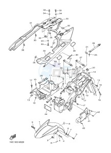 FJR1300A FJR1300A ABS (1MC1,1MC2 1MC6) drawing FENDER